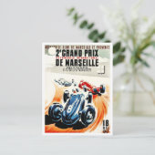 1947年マルセイユグランプリヴィンテージレース ポストカード (スタンド正面)