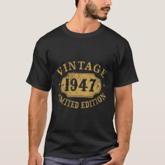 1947年76最高の周年 Tシャツ