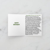 1947生まれ年の誕生日おもしろい事実 カード (内部)