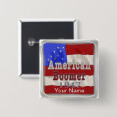 1947誕生日ベビーブーマーピンボタン 缶バッジ (正面&裏面)