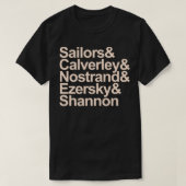 194748 Providence Steamrollers List Pink Tシャツ (デザイン正面)