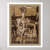 1947 "Evening in Paris"Perfume Ad- ポスター (正面)