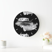 1948シボレーフリートマスターアンティークカーアート ラージ壁時計 (ホーム)