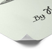 1948プッシャー飛行機特許スケッチプリント ポスター (角)