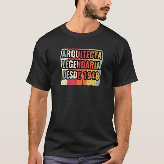 1948年からの伝説的女性建築家 Tシャツ (正面)