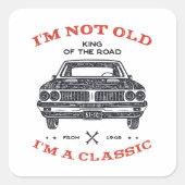 1948年からの道の王 スクエアシール (正面)