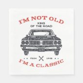 1948年からの道の王 スタンダードランチョンナプキン (正面)