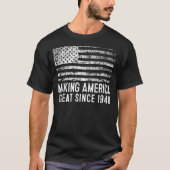 1948年から75番目の誕生日が素晴らしアメリカを作る Tシャツ (正面)
