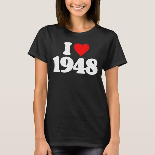 1948年が大好き Tシャツ (正面)