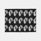 1948年シボレー·フリートマスター·アンティーク·カー·アート フリースブランケット (正面(横))