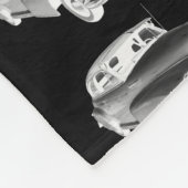 1948年シボレー·フリートマスター·アンティーク·カー·アート フリースブランケット (角)