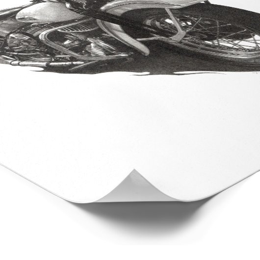 1948年ハーレーWL ポスター (角)