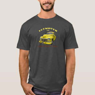 1948年プリマス。1948年クライスラー。モパー。黄色48 Tシャツ