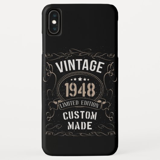1948年ヴィンテージ限定カスタム仕様 Case-Mate iPhoneケース (裏面)