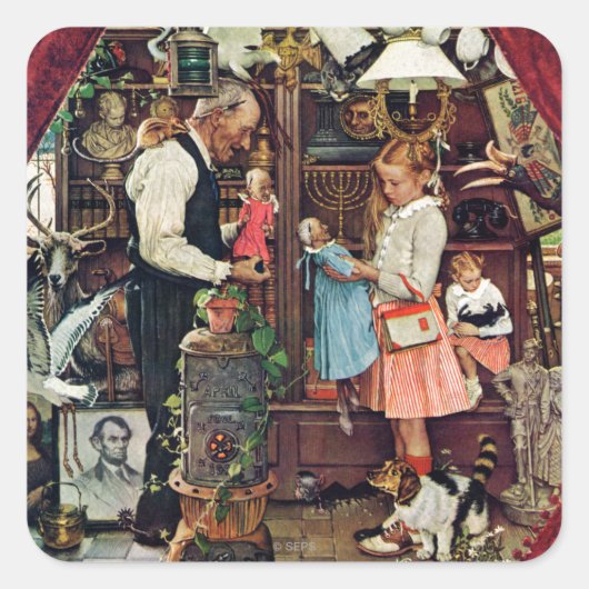 1948年4月フール スクエアシール (正面)