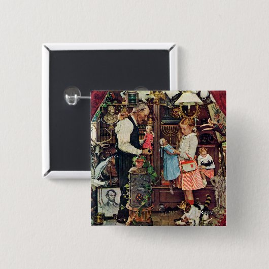 1948年4月1日 缶バッジ (正面&裏面)