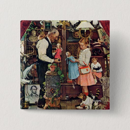 1948年4月1日 缶バッジ (正面)