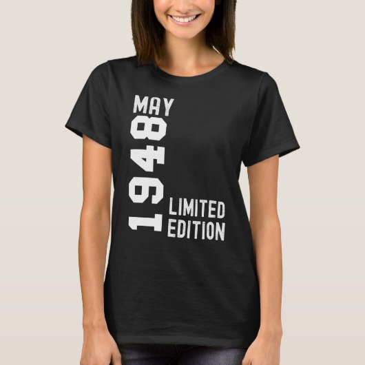 1948年5月ハッピーバースデーパーティー Tシャツ (正面)