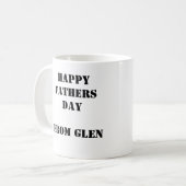 1948年、HAPPYFA以来の父があることの専門家… コーヒーマグカップ (正面左)