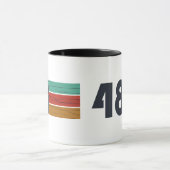 1948生まれ年のヴィンテージ誕生日 マグカップ (中央)