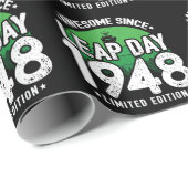 1948素晴らし年閏年日以後2月29誕生日 ラッピングペーパー (ロールコーナー)