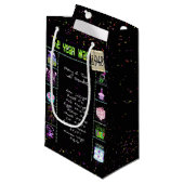 1948誕生年トリビアオンブラックスモール抱き枕 スモールペーパーバッグ (正面アングル)