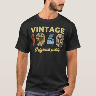 1948誕生日誕生日1948オリジナル部 Tシャツ