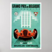 1948 Belgian Grand Prix Poster ポスター (正面)