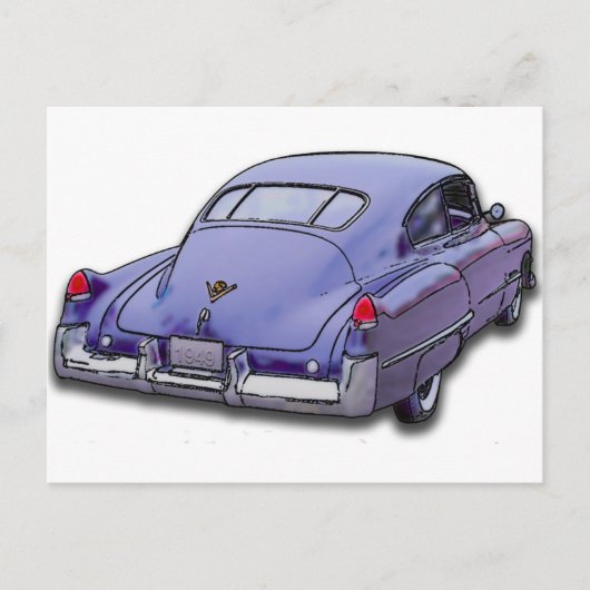 1949カデラックセダネット ポストカード (正面)