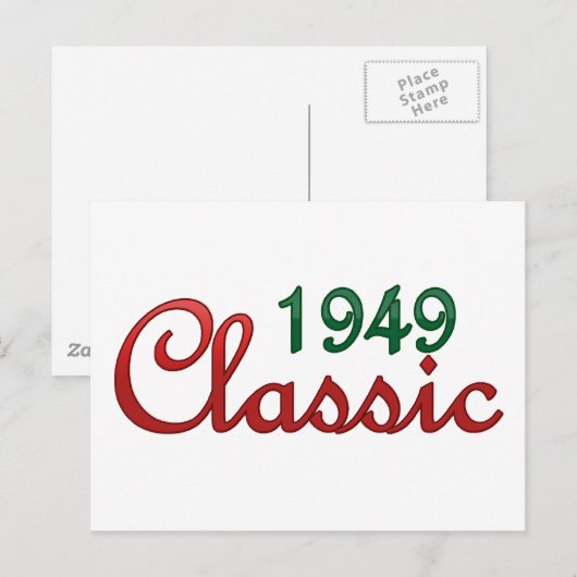 1949クラシック ポストカード (正面/裏面)