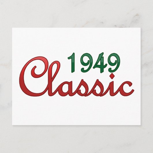 1949クラシック ポストカード (正面)