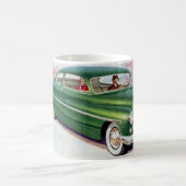 1949グリーンマーキュリーセダン コーヒーマグカップ (中央)
