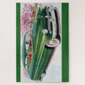 1949グリーンマーキュリーセダン ジグソーパズル (縦)