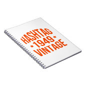 1949ハッシュタグヴィンテージ ノートブック (右側)