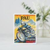 1949パウオートバイヴィンテージレース ポストカード (スタンド正面)