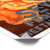 1949フェリアデセビラヴィンテージトラベル ポスター (角)