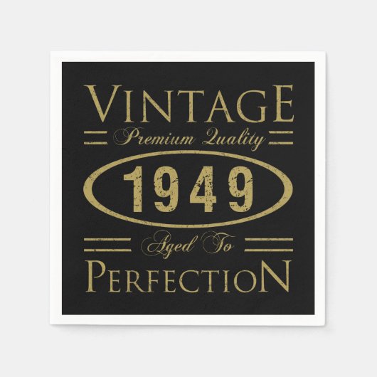 1949プレミアム品質 スタンダードカクテルナプキン (正面)