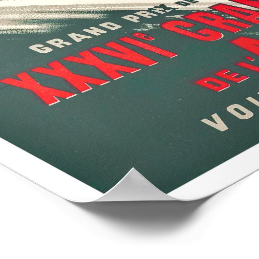 1949ルコミンゲスグランプリヴィンテージレース ポスター (角)