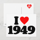 1949年が大好き ポストカード (正面/裏面)