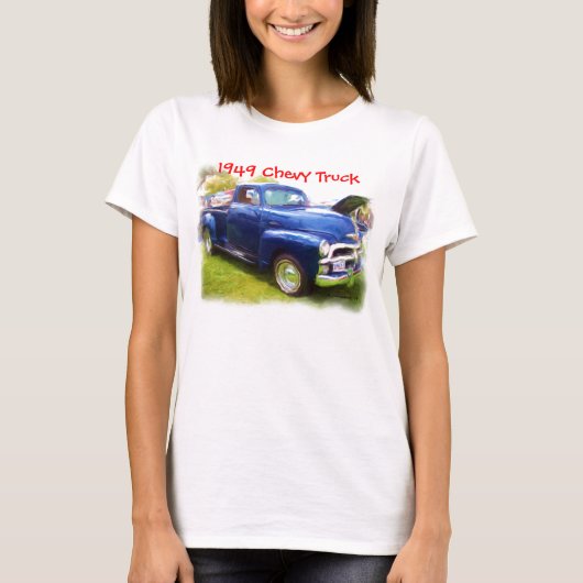 1949年のChevyのトラック Tシャツ (正面)
