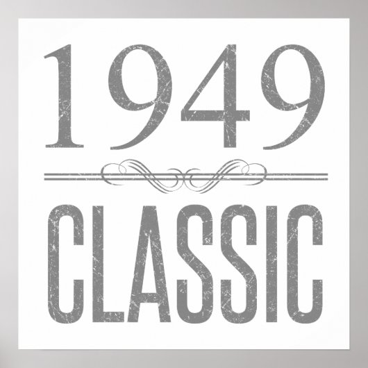 1949年クラシック誕生年 ポスター (正面)