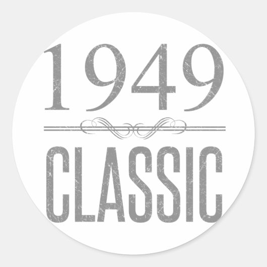 1949年クラシック誕生年 ラウンドシール (正面)