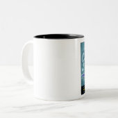 1949年グロスシンガー広告 ツートーンマグカップ (正面左)