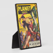1949年プラネットストーリーズパルプマガジンカバー フォトプラーク (側面)
