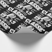 1949年以来のクラシックおよびまだRockin ラッピングペーパー (角)