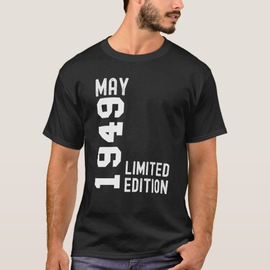 1949年5月ハッピーバースデーパーティー Tシャツ (正面)