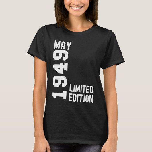 1949年5月ハッピーバースデーパーティー Tシャツ (正面)