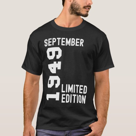 1949年9月ハッピーバースデーパーティー Tシャツ (正面)