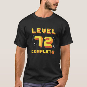 1949生まれ年のレベル72の72番目の誕生日レトロ Tシャツ