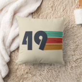 1949生まれ年のヴィンテージ クッション (ブランケット)